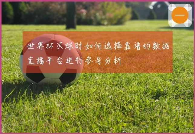 世界杯买球时如何选择靠谱的数据直播平台进行参考分析