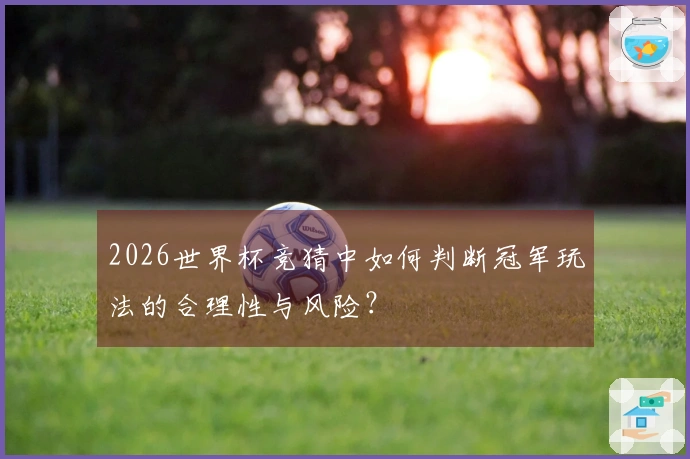2026世界杯竞猜中如何判断冠军玩法的合理性与风险？